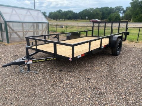 2024 76x14 Utility Trailer Single Axle Trailer for sale! - 405 ...