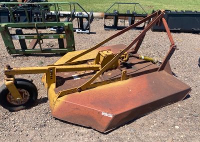 Used Yellow 5ft Tractor Brush Hog for sale! - $500