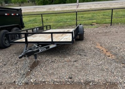 2020 Used X-on 77×14 Bumper Pull Trailer - $2,000