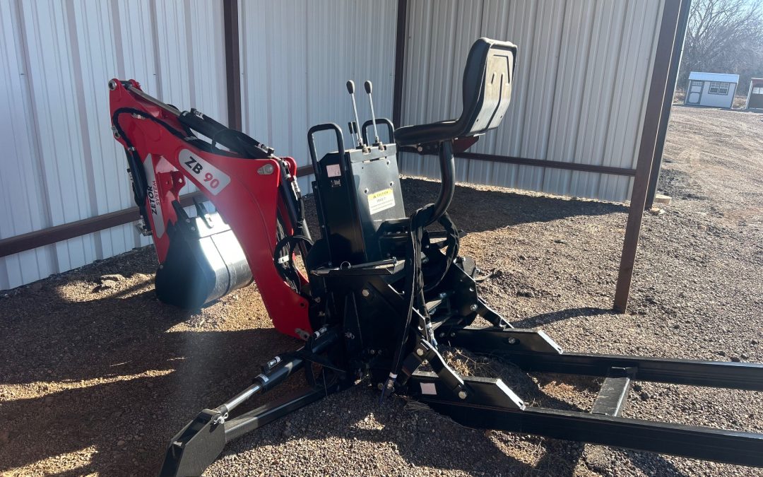 New 2022 ZB90 Zetor Tractor Backhoe Attachment - $7,500