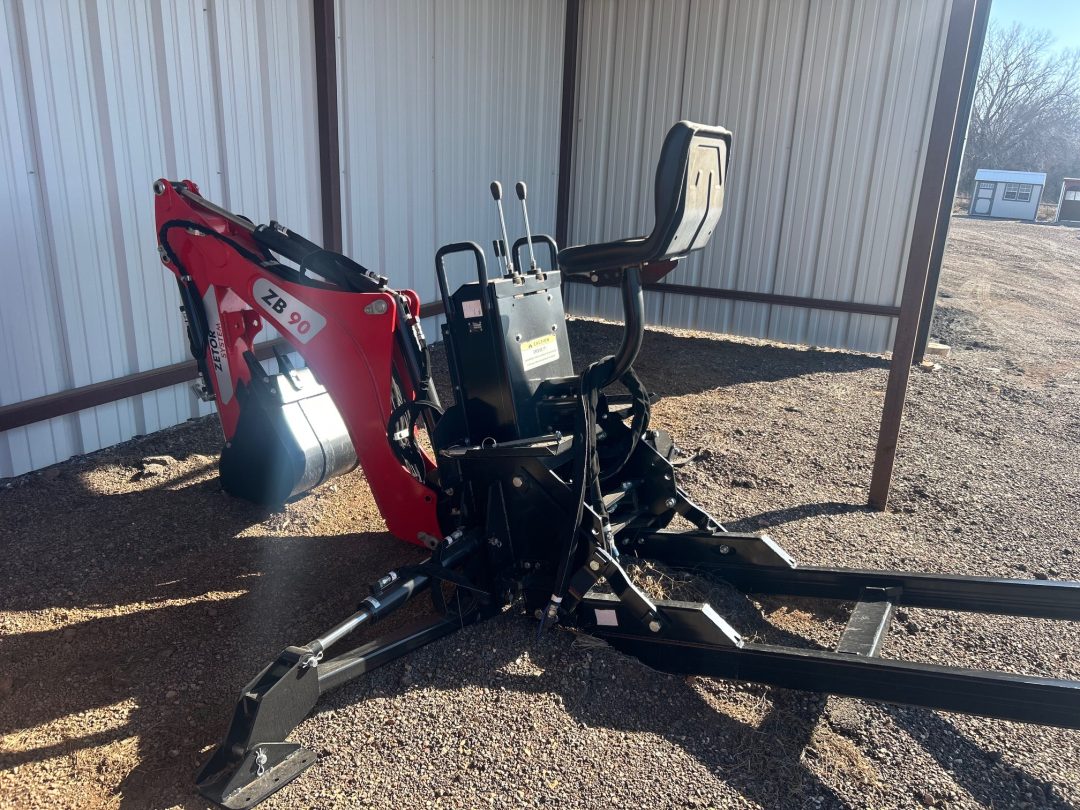 New 2022 ZB90 Zetor Tractor Backhoe Attachment