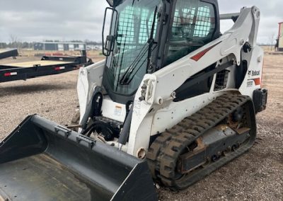 2018 Bobcat T595 Cab Track Machine Skidsteer - $45,500