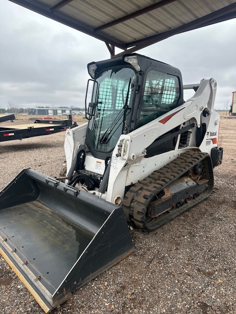 2018 Bobcat T595 Cab Track Machine Skidsteer