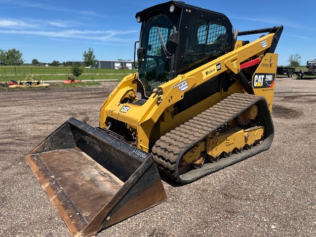 2016 Caterpillar 299D2 High Flow Cab Skidsteer Track Machine - $57,500