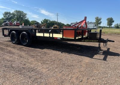 New 76″x16′ Utility Bumper Pull Trailer w/ Ramps - $3,868