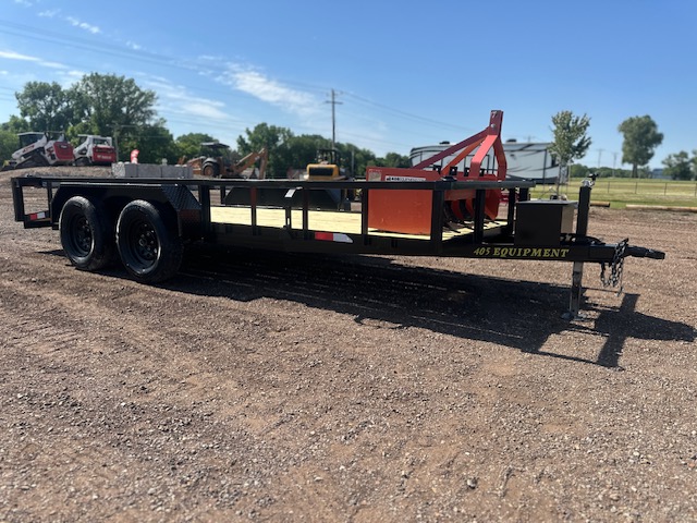New 76″x16′ Utility Bumper Pull Trailer w/ Ramps