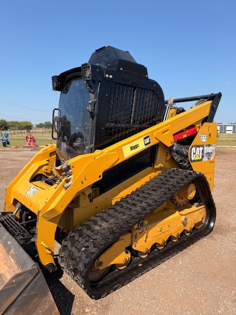 2018 Caterpillar 299D2XHP High Flow Forestry Package Cab Track Machine Skid Steer